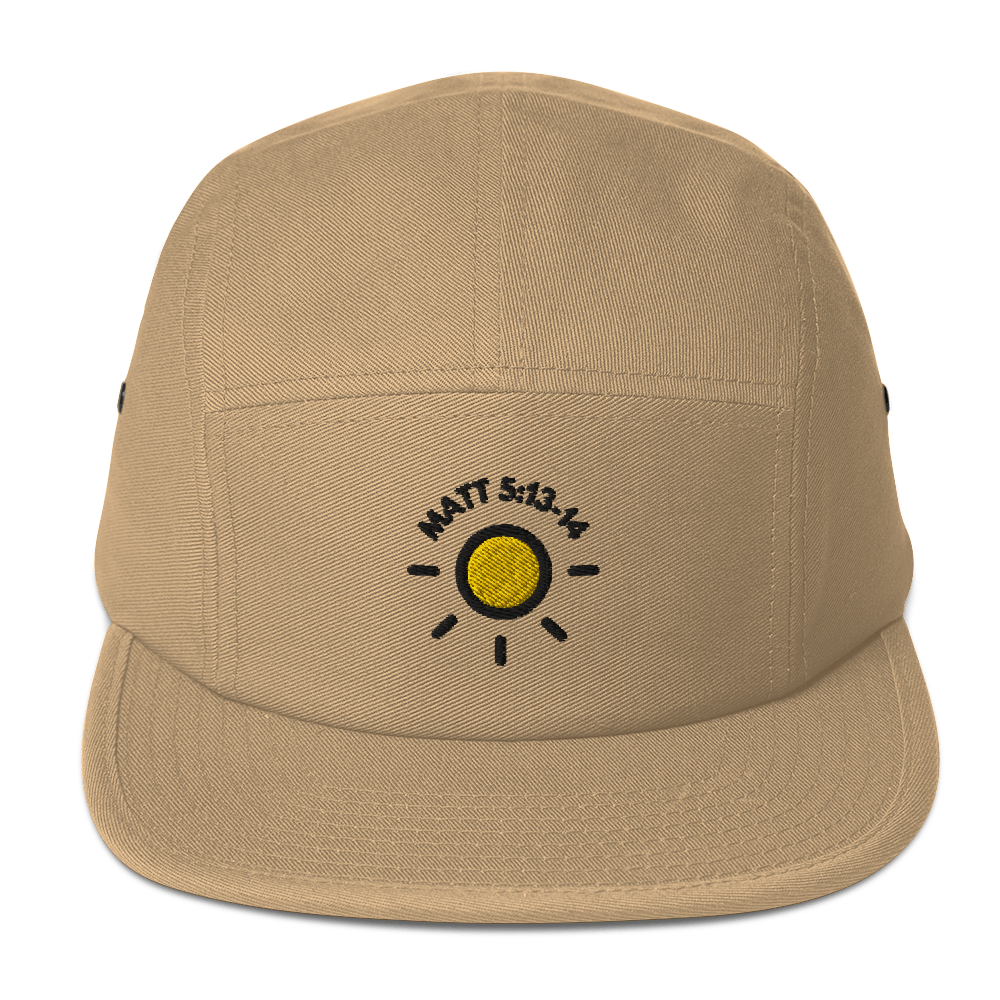 Sun Logo Five Panel Hat