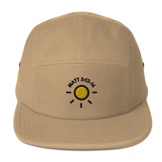 Sun Logo Five Panel Hat