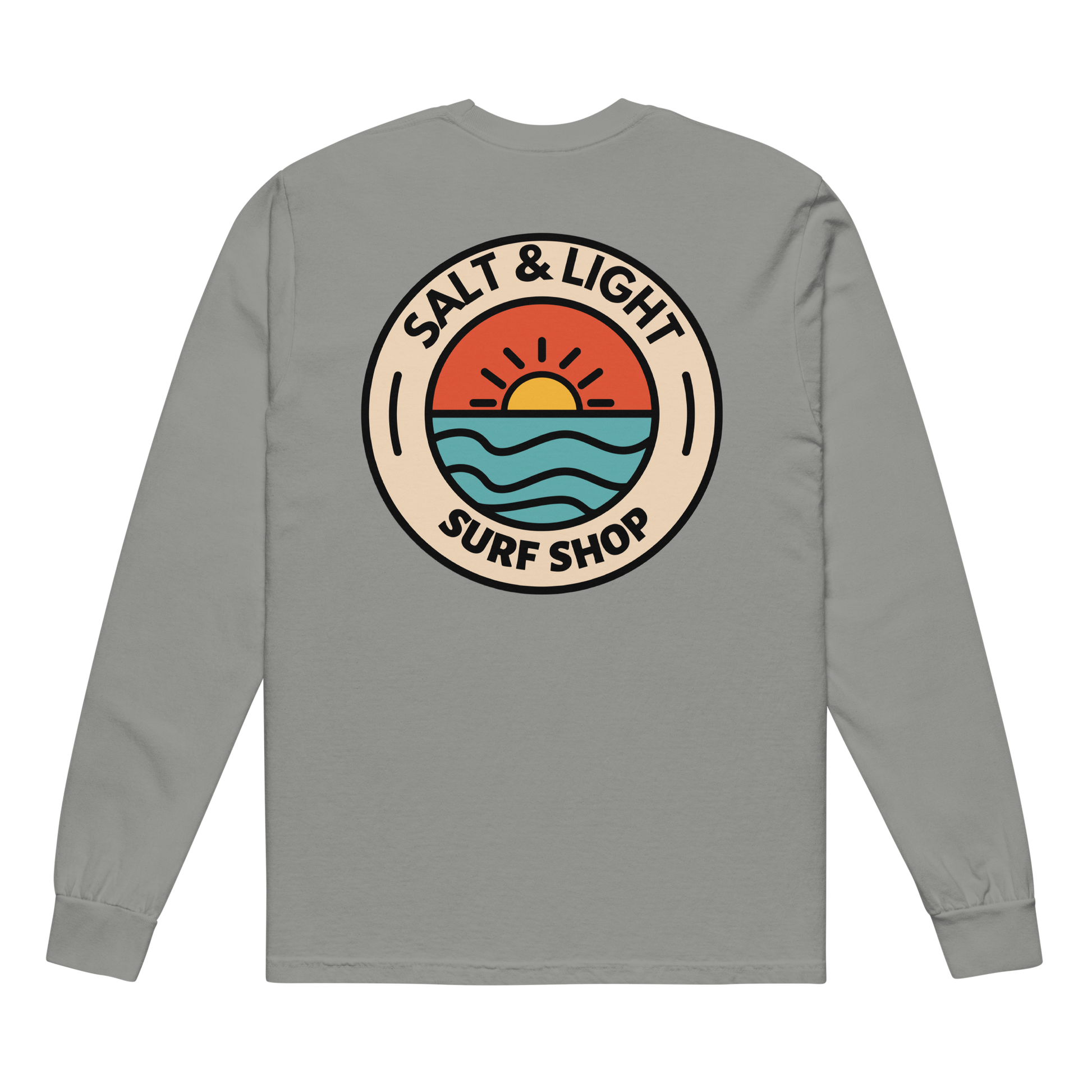 Super comfortable Grey Sunshine Logo T