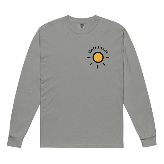 Super comfortable Grey Sunshine Logo T